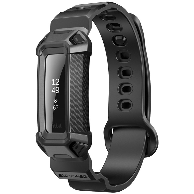 SUPCASE UB Pro Rugged Case Strap Bands For Fitbit Alta HR/Fitbit Alta Protective Wristband Case Cover with Strap